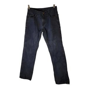 Comune Men's Jeans Size‎ 30 X 30 Black Straight Leg Jeff Lenoce
